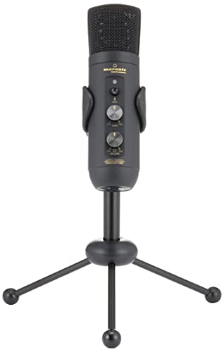 Marantz Professional MPM-4000U Podcast Mic - USB Condenser Microphone With Mixer and Headphone Output for Podcasting, Live Streaming, YouTube Projects - style: USB Mic w/ Monitoring & Mute Button