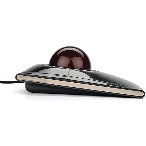 Kensington Wired SlimBlade Trackball Mouse (K72327U), Black - style: Mouse