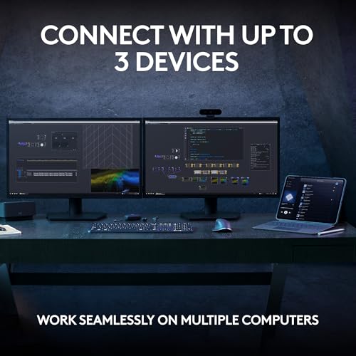 Logitech MX Keys S Wireless Keyboard, Low Profile, Fluid Precise Quiet Typing, Programmable Keys, Backlighting, Bluetooth, USB C Rechargeable, for Windows PC, Linux, Chrome, Mac - Pale Grey - color: Pale Grey, style: MX Keys S