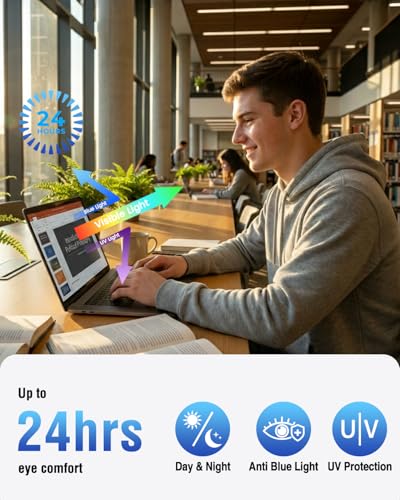 F FORITO 2-Pack Anti Blue Light Matte Screen Protector Compatible with 2026 MacBook Neo 13 inch with A18 Pro Chip - Eye Protection Blue Light Blocking & Anti Glare Laptop Screen Protector - size: for MacBook Neo 13"(2026, A18 Pro)