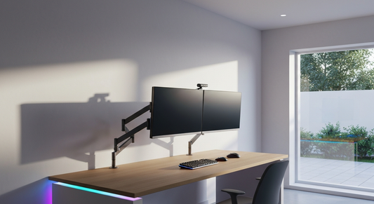 How to Build the Ultimate Minimalist Dual Monitor Setup
