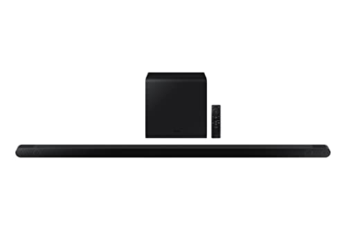 SAMSUNG HW-S800B/ZA 3.2.1ch Soundbar w/ Wireless Dolby Atmos DTS Virtual:X, Ultra Slim Design, Q Symphony, SpaceFit Sound, Airplay 2, Game Pro Mode, Alexa Built-In, 2022, Black - style: HW-S800B