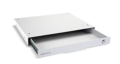 Slim Under Desk Storage Drawer (White) by UPLIFT Desk - color: White