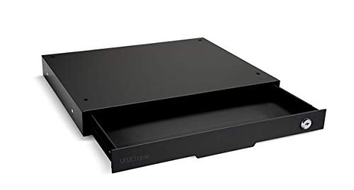 Slim Under Desk Storage Drawer (Black) by UPLIFT Desk - color: Black
