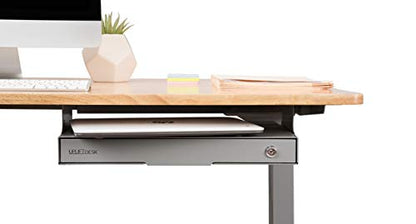 Slim Under Desk Storage Drawer (Gray) by UPLIFT Desk - color: Gray