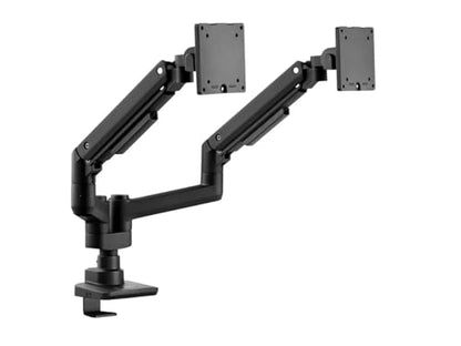 Monoprice Heavy Duty Dual Monitor Gas Spring Desk Mount - Up to 35in/44 lbs Ultrawide Screens, Detachable VESA 100x100/75x75 Plate, Topside Installation