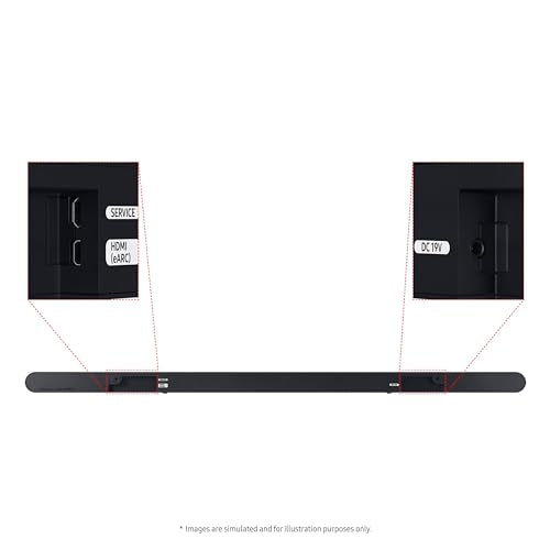 Samsung S700D 3.1ch Soundbar w/Wireless Dolby Atmos Audio, Ultra Slim Design, Q-Symphony, SpaceFit Sound Pro, Adaptive Sound, Game Mode Pro, HW-S700D/ZA - style: HW-S700D