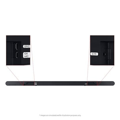 Samsung S700D 3.1ch Soundbar w/Wireless Dolby Atmos Audio, Ultra Slim Design, Q-Symphony, SpaceFit Sound Pro, Adaptive Sound, Game Mode Pro, HW-S700D/ZA - style: HW-S700D