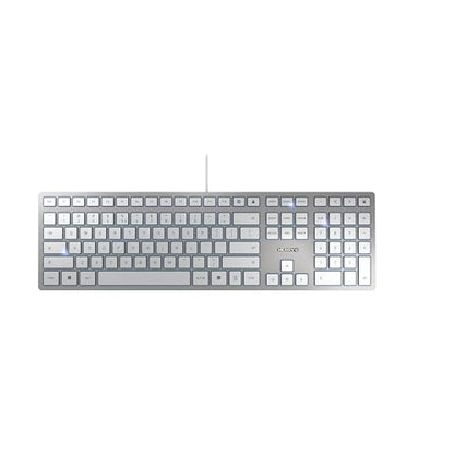 Cherry KC 6000 Slim Keyboard - USB Interface - English (US) - SX Keyswitch (White)
