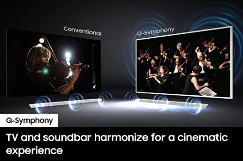 Samsung HW-S801B/ZA 3.1.2ch Soundbar w/ Wireless Dolby Atmos, DTS:X, Ultra Slim Design, Q Symphony, SpaceFit Sound, Alexa Built-In, Airplay 2, 2022 - style: HW-S801B