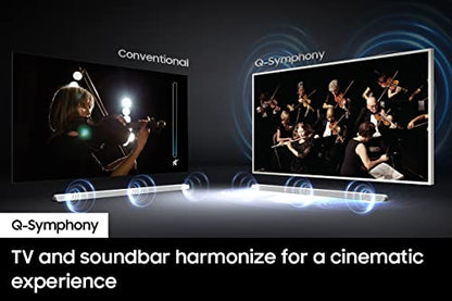 Samsung HW-S801B/ZA 3.1.2ch Soundbar w/ Wireless Dolby Atmos, DTS:X, Ultra Slim Design, Q Symphony, SpaceFit Sound, Alexa Built-In, Airplay 2, 2022 - style: HW-S801B