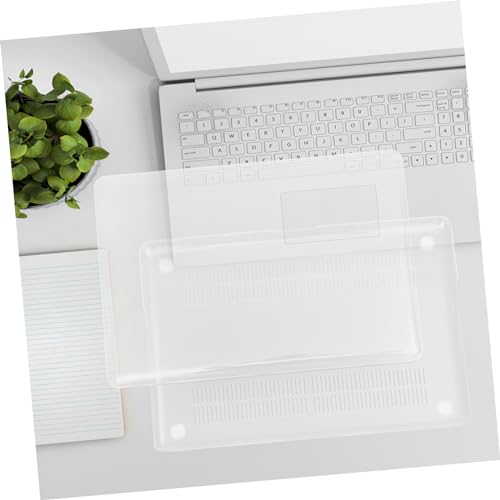 Gadpiparty Clear Laptop Skin Cover Transparent Protective Case Removable Scratch-Resistant Lightweight Design Easy Installation