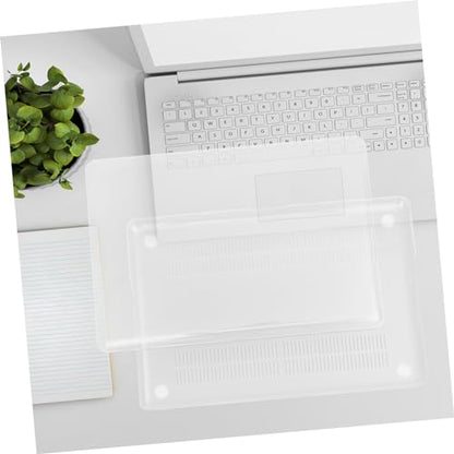 Gadpiparty Clear Laptop Skin Cover Transparent Protective Case Removable Scratch-Resistant Lightweight Design Easy Installation