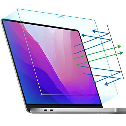 F FORITO 2-Pack Anti Blue Light Screen Protector Compatible with 2022 MacBook Pro 13" with M2 Chip & MacBook Air 13" Model A1932 A2179 A2337 M1, Anti Glare & Anti Scratch Matte Laptop Screen Filter - size: for MacBook Pro/Air 13" (2016-2022, M1, M2)