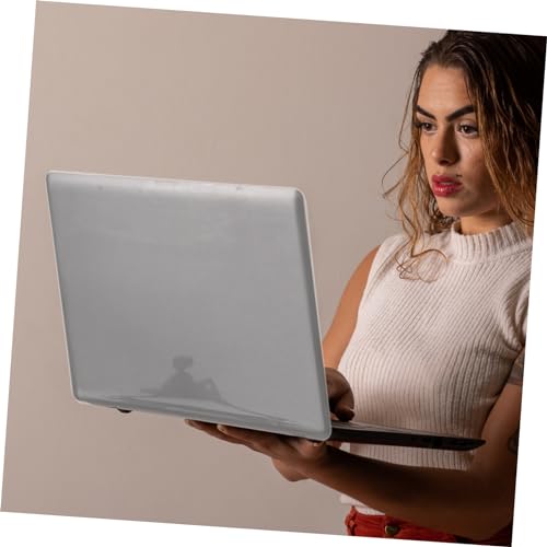 Gadpiparty Clear Laptop Skin Cover Transparent Protective Case Removable Scratch-Resistant Lightweight Design Easy Installation