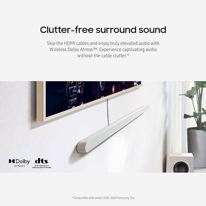 SAMSUNG S801D 3.1.2ch Soundbar w/Wireless Dolby Atmos Audio, Ultra Slim Design, Q-Symphony, SpaceFit Sound Pro, Adaptive Sound, Game Mode Pro with Alexa Built-in, HW-S801D/ZA - style: HW-S801D