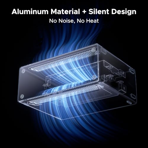 UGREEN Revodok Max 13-in-1 Thunderbolt 4 Docking Station, 40Gbps with 3×TBT4 (Dual 4K@60Hz max), 180W Total Power (96W Laptop Charging), 1Gbps Ethernet, SD/TF 3.0, 3.5mm Audio