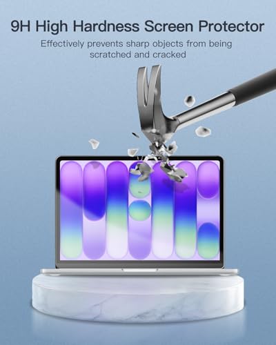 Screen Protector for Macbook Neo 13 inch Laptop, 9H Hardness Tempered Glass for Macbook Neo Laptop, Anti-Scratch, Bubble Free, HD Clarity
