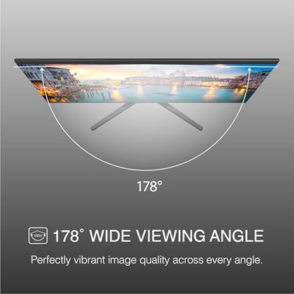 Packard Bell airFrame 24" FHD Monitors + Wireless Keyboard & Mouse, VESA Mount Compatible, HDMI/VGA, Tilt, Slim Bezel, for Home, Office, Light Gaming – 2 Pack - size: 24 Inch, style: 2 Pack + Wireless Keyboard/Mouse Bundle