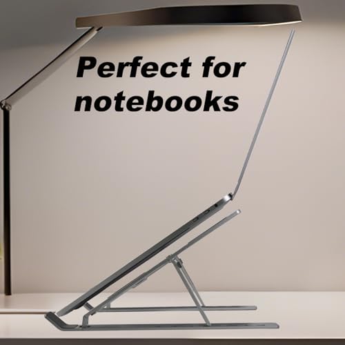 Generic Portable Laptop Stand, Aluminum, 10-15.6 inches, Adjustable Height, Silver - color: S-Silver, size: for 10"-15.6" Laptop