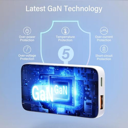 65W Flat Wall Chargers, Ultra Thin USB-A Dual Port Fast-Charging Compatible with All iPhone and Samsung Galaxy Phone Models, Folding Plug Power Adapter (USB-C+USB-C) - size: USB-C+USB-C