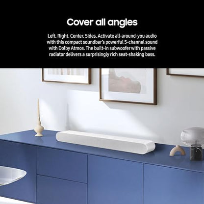 SAMSUNG S61D 5.0ch Soundbar w/Wireless Dolby Atmos Audio, All-in-One Design, Q-Symphony, SpaceFit Sound Pro, Adaptive Sound, Game Mode Pro with Alexa Built-in, HW-S61D/ZA - style: HW-S61D