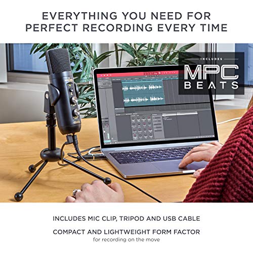 Marantz Professional MPM-4000U Podcast Mic - USB Condenser Microphone With Mixer and Headphone Output for Podcasting, Live Streaming, YouTube Projects - style: USB Mic w/ Monitoring & Mute Button