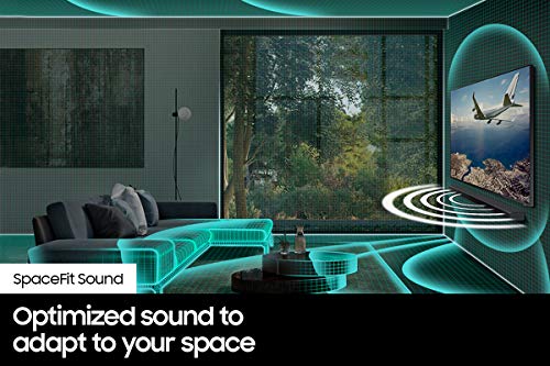 SAMSUNG HW-S800B/ZA 3.2.1ch Soundbar w/ Wireless Dolby Atmos DTS Virtual:X, Ultra Slim Design, Q Symphony, SpaceFit Sound, Airplay 2, Game Pro Mode, Alexa Built-In, 2022, Black - style: HW-S800B