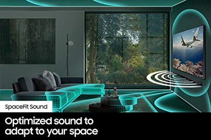 SAMSUNG HW-S800B/ZA 3.2.1ch Soundbar w/ Wireless Dolby Atmos DTS Virtual:X, Ultra Slim Design, Q Symphony, SpaceFit Sound, Airplay 2, Game Pro Mode, Alexa Built-In, 2022, Black - style: HW-S800B