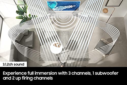 Samsung HW-S801B/ZA 3.1.2ch Soundbar w/ Wireless Dolby Atmos, DTS:X, Ultra Slim Design, Q Symphony, SpaceFit Sound, Alexa Built-In, Airplay 2, 2022 - style: HW-S801B