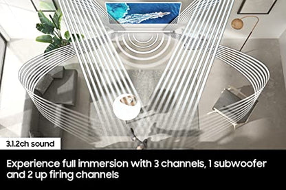 Samsung HW-S801B/ZA 3.1.2ch Soundbar w/ Wireless Dolby Atmos, DTS:X, Ultra Slim Design, Q Symphony, SpaceFit Sound, Alexa Built-In, Airplay 2, 2022 - style: HW-S801B